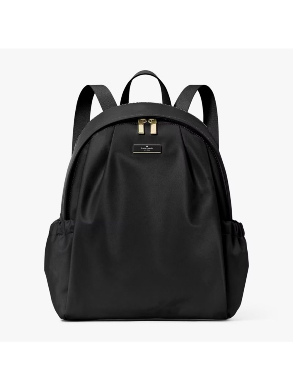 Kate Spade Carter Nylon Large Laptop Backpack, Black NEW NWT